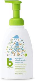 img 3 attached to 👶 Babyganics Fragrance Free Baby Shampoo + Body Wash Pump Bottle - Pack of 3, 16 Fl Oz each