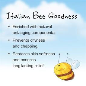 img 1 attached to 🐝 BeeMy Honey Anti-Aging Hand Cream: Natural Scent, Honey, Beeswax & Almond Oil Blend. Prevent Dryness, Restore Skin & Enhance Youthful Appearance - 97.9% Natural Origin. Made in Italy - Dermatologist Tested, 2.54 oz.