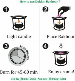 img 1 attached to 🌳 Oud Al Khaleeji, Oud Al Saher, Oud Al Ibtisam Bakhoor by Dukhni - (3 Trays x 9 Pieces Each) & Tree of Life Exotic Burner, Ideal for Prayer & Meditation. Excellent Gift for SEO.