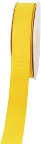 img 3 attached to 🎀 Laribbons Wide Grosgrain Ribbon - 25 Yard Yellow Maize: Durable and Vibrant Decoration Solution