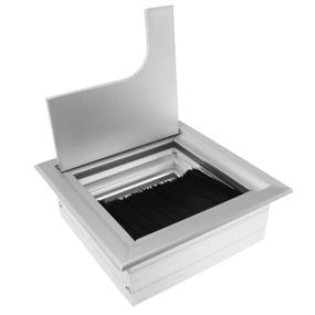 img 2 attached to Outstanding Grommet 80X80Mm Aluminum Organizer