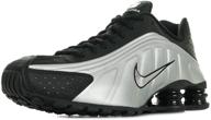 👟 nike shox r4 104265044 - black men's shoes: maximum comfort and style logo