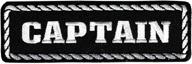 hot leathers captain patch height logo