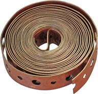 🔒 top-quality american valve av301797 copper hanger tape - 10-feet roll for secure support and durability logo