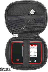 img 3 attached to 📶 Ultimate Protection for Verizon MiFi 6620L Jetpack: CaseSack Protective Case with Mesh Pocket and Detachable Wrist Strap (Black)