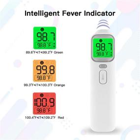 img 3 attached to Touchless Thermometer Infrared Forehead Function