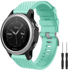 img 4 attached to Vozehui Compatible With Garmin Fenix 5S Band Outdoor Recreation