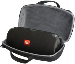 img 2 attached to Защитный жесткий чехол для динамика JBL Xtreme - совместим с адаптером питания от co2CREA (Xtreme 1, черный)