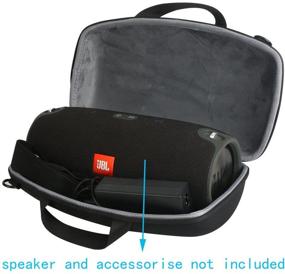 img 3 attached to Защитный жесткий чехол для динамика JBL Xtreme - совместим с адаптером питания от co2CREA (Xtreme 1, черный)