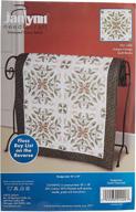🧵 janlynn 21-1400 antique foliage quilt blocks - stamped cross stitch - 6 pack, 15x15 inch logo