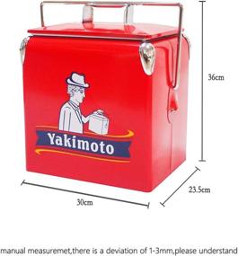 img 1 attached to 🧊 Yakimoto Cooler - The Ultimate Portable Outdoor Cooler for Picnics, Beach, Fishing, Camping and More!