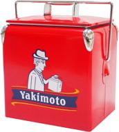 🧊 yakimoto cooler - the ultimate portable outdoor cooler for picnics, beach, fishing, camping and more! логотип