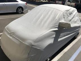 img 2 attached to 🚗 CarsCover Custom Fit Fiat 500 / 500C Car Cover - 5 Layer Heavy Duty Ultrashield, Optimized for SEO