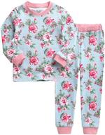 🌸 adorable vaenait baby girls flower rabbit easter sleepwear pajamas - perfect for kids, toddlers, and juniors! logo