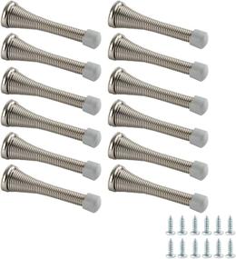 img 4 attached to AmazonBasics Spring Brushed Nickel 12 Pack