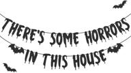 theres horrors halloween decorations haunted logo