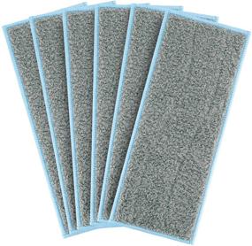 img 4 attached to 🧺 Washable Wet Mopping Pads for Braava Jet m Series - Pack of 6 | LINNIW