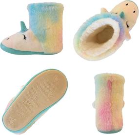 img 1 attached to Totes Lightweight Washable Slipper Non Slip Boys' Shoes and Slippers