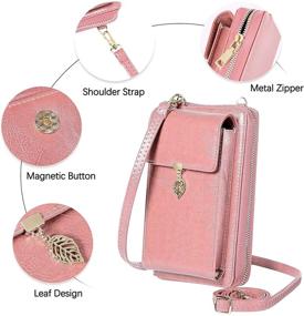 img 1 attached to HUANLANG Crossbody Phone Shoulder Lightweight