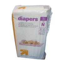 👶 up & up newborn diapers: premium quality with 36 count pack logo