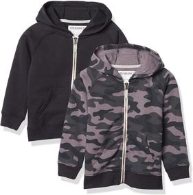 img 3 attached to Carters Boys 2 Pack Hoodie Black