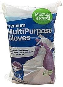 img 1 attached to 🧤 9-Pack of Medium Multi-Purpose Gloves