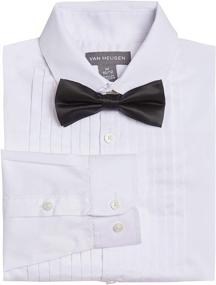 img 3 attached to Van Heusen Tuxedo Dress Shirt