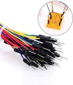 img 1 attached to RGBZONE 130pcs Solderless Flexible Breadboard Jumper Wires - Male to Male for Arduino, Robotics, Raspberry Pi