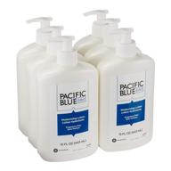 🧴 pacific blue select countertop moisturizing lotion: unscented, 443 ml per bottle - shop now! logo