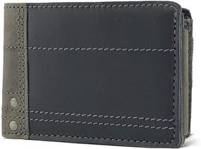 img 2 attached to 👔 Men's Accessories: Anthology Gear Leather Bi Fold Wallet