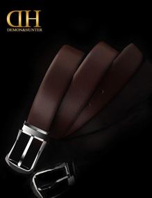 img 3 attached to 🔥 Demon Hunter Luxury P21704 120CM Men's Belt Accessories