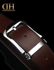 img 1 attached to 🔥 Demon Hunter Luxury P21704 120CM Men's Belt Accessories