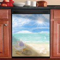 vacation magnetic dishwasher decorative trimmable logo