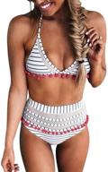 bdcoco womens pieces bikini swimsuit women's clothing and swimsuits & cover ups logo