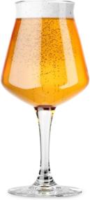 img 4 attached to Nucleated Teku 3.0 Stemmed Beer Glass by Rastal - Improve Beer Head Retention, Aroma, and Flavor - 14.2 oz Craft Beer Glass for Enhanced Drinking Experience - Ideal Gift for Beer Enthusiasts