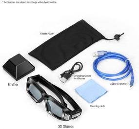 img 1 attached to Enhance Your Gaming Experience with Wireless 3D Stereo Glasses Kit for nVIDIA Graphics Card (3D Vision Kit1, 2)