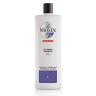 🔬 nioxin system 6 cleanser shampoo, 33.8 oz - enhances volume and supports thin hair progression, ideal for bleached or chemically treated hair logo