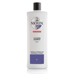 img 4 attached to 🔬 Nioxin System 6 Cleanser Shampoo, 33.8 oz - Enhances Volume and Supports Thin Hair Progression, Ideal for Bleached or Chemically Treated Hair