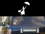 наклейка poppins umbrella trucks laptop логотип