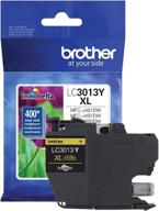 brother printer lc3013y single pack yellow ink cartridge - 400 page yield | lc3013 ink logo