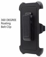 📱 skypia clip for iphone xr 2018 - replacement belt clip for otterbox defender case (6.1" iphone xr) logo