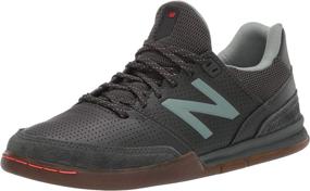 img 4 attached to Мужские футбольные кроссовки New Balance Audazo с гранатовым цветом