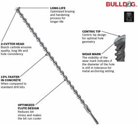 img 3 attached to 🔨 Bosch HC2011B5 SDS Plus Bulldog 5-Piece Set