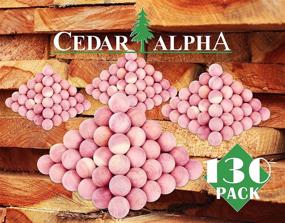 img 2 attached to 🌲 Premium 130 Pack of 0.9" Cedar Balls for Clothes Storage and Drawers | Cedar Blocks for Clothes Storage | Aromatic Red Cedar for Closets | Cedar for Chest Without Chemical Perfumes