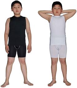 img 3 attached to Junyue 2 Pack T Shirts Undershirts Sleeveless Boys' Clothing for Clothing Sets