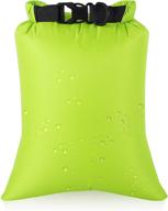 🌊 1/3/6pack ultralight dry bags waterproof - lightweight & versatile set of adjustable shoulder strap dry bags for kayaking, beach, hiking, and camping logo