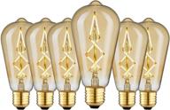 💡 omed vintage-style teardrop edison bulb watt logo