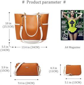 img 3 attached to Handbag Fashion Ladies Shoulder Crossbody Women's Handbags & Wallets in Totes