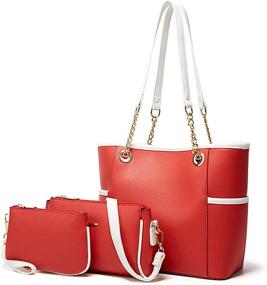 img 4 attached to Handbag Fashion Ladies Shoulder Crossbody Women's Handbags & Wallets in Totes