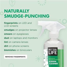 img 1 attached to 🖥️ Enhance Your Screen's Clarity with the Better Life Screen Cleaner Kit